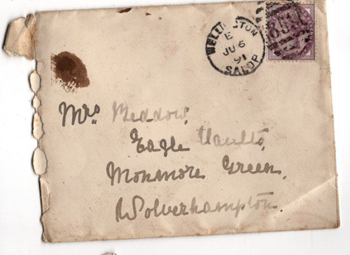 Wellington salop jun 1891 - salop,