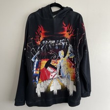 R13 oversized metallica hoodie - oversized,