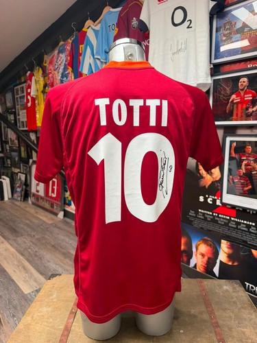 Francesco totti signed roma - totti,