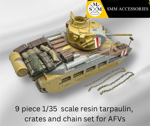 Resin model tank accessories - resin,