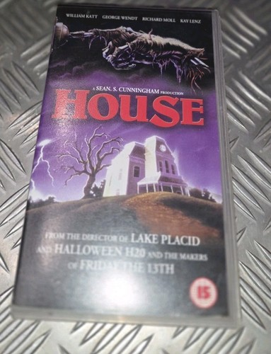 House vhs video cert - cert, 15