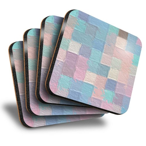 Set square coasters - 4,