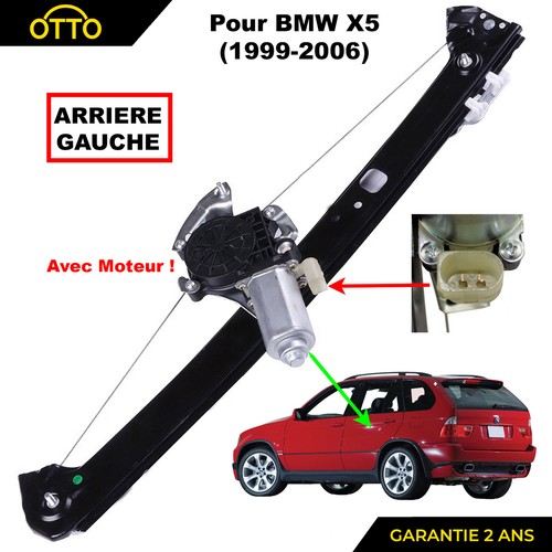 Rear left window regulator - rear,