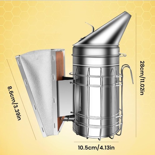 Bee smoker stainless steel - smoker,