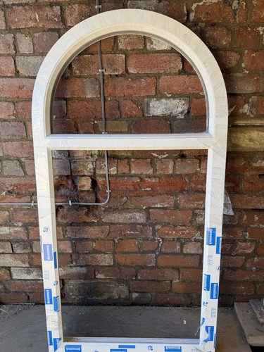 Pvcu arched window 800x1535mm - window,