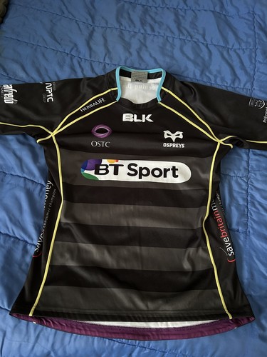 Ospreys rugby home - home, shirt