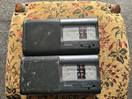 Two working sony icf - sony, icf-480l