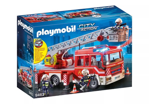 Large playmobil fire engine - large,