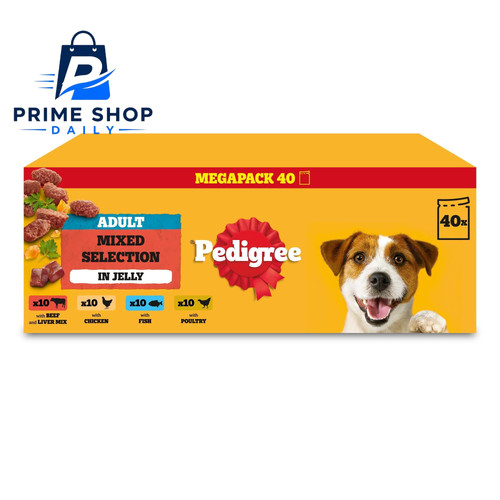 Pedigree adult dog - dog, food