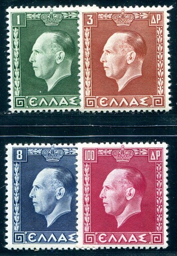 Greece 1937 390 393 - 1937, set