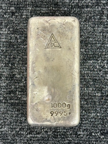 Vintage abc bullion 1kg silver - abc,