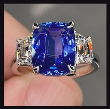 TANZANITE+DIAMONDS 4.3CT  14K