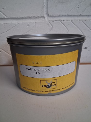 Pantone 300 blue - 300, litho