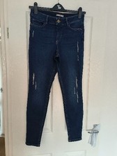 ladies 'tu' navy jeans size