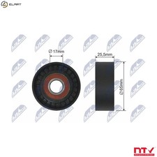 TENSIONER PULLEY VRIBBED BELT