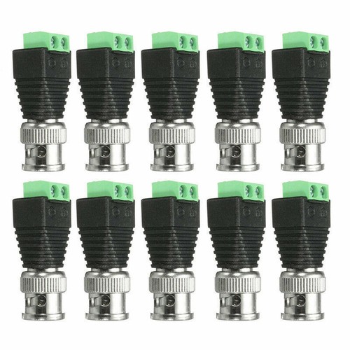 10pcs male coax cat5 - 10pcs,