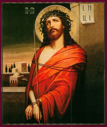 Jesus the crown thorns - of,