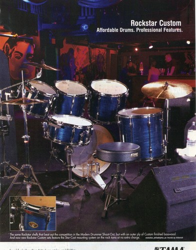 1998 print tama - ad, rockstar