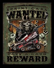 12 1/2" X 16" SPRINT CARS