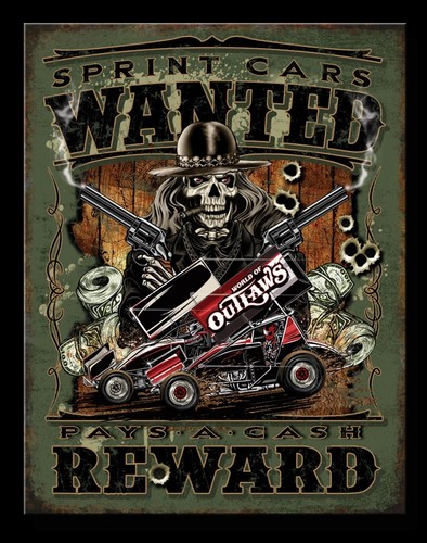 16 sprint cars - 1/2",