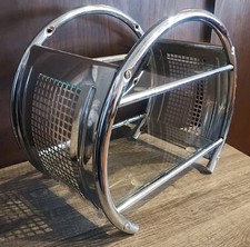 Chrome glass shelf  2 Tier