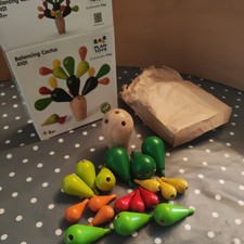 Plan Toys 4101 Balancing Cactus Wooden Game