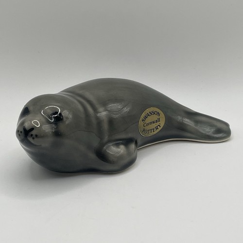 Swanson pottery figure seal - figure,