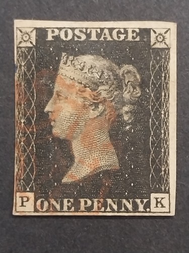 Penny black 1840 stamp - penny,