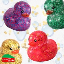 Novelty Rubber Ducks GLITTER