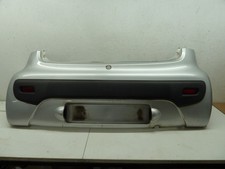 09-12 PEUGEOT 107 URBAN 5DR REAR BUMPER SILVER  KTB