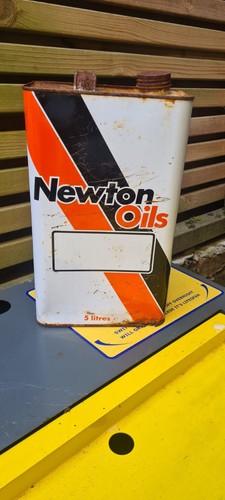 Vintage newton oils gallon - vintage, 1