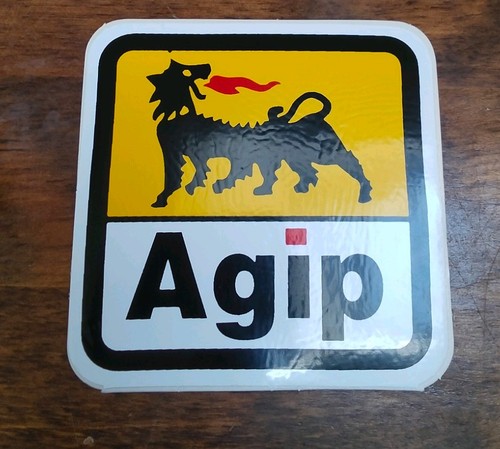 Agip racing stickers - racing, size