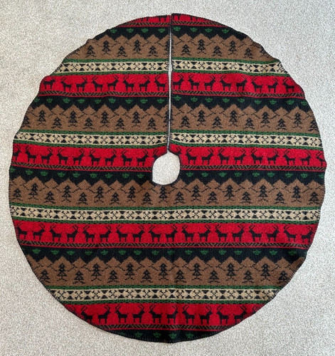 Woolrich wool tree trunk skirt - tree,