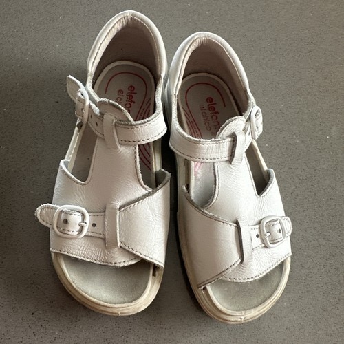 Darling white leather - white, sandals