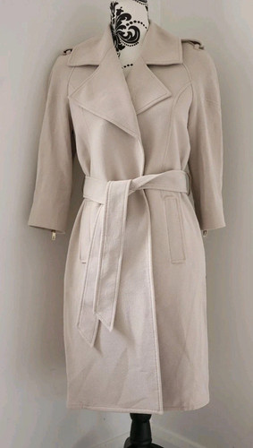 Ted baker belted coat - belted, size