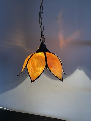 Vintage tiffany style slag - style,