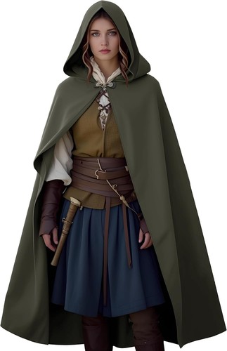 Women medieval hooded - hooded, cape
