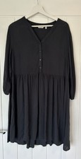 b.young The Collection Black Smock Dress - UK Size 12