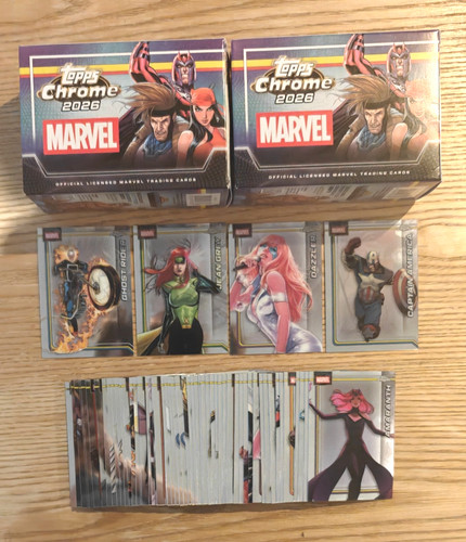 Topps marvel comics chrome - marvel,