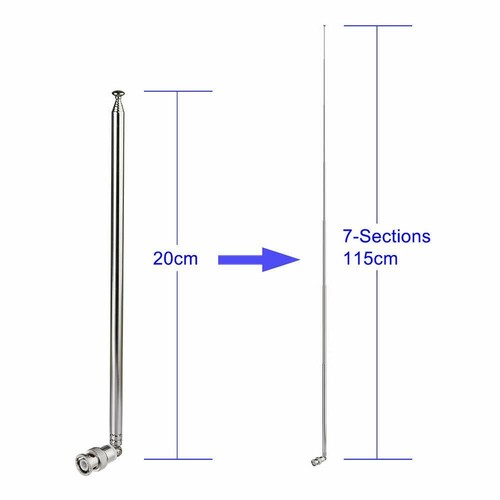 Vhf uhf 115cm - hf,