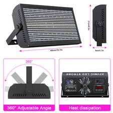 4X 200W RGB 768LED Wall Wash