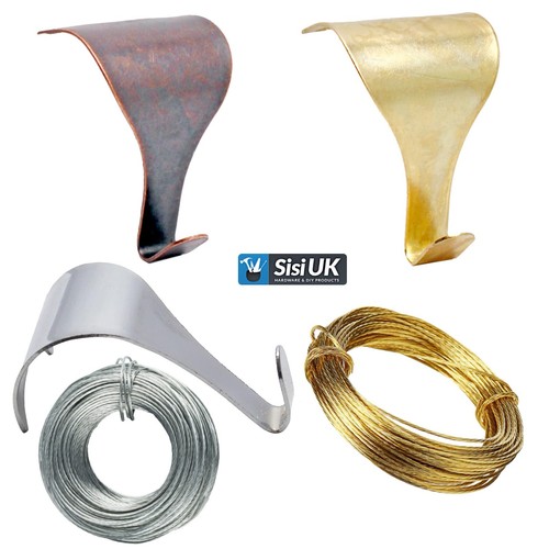 Picture rail hooks - picture, moulding
