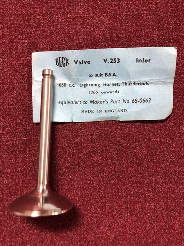 Nos bsa 650 inlet - bsa,