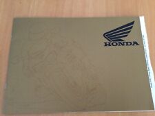 ORIGINAL RARE 1995 HONDA  SALES RVF750  SALES MODEL BROCHURE CBR900