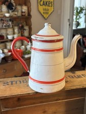 Vintage Red & White Banded