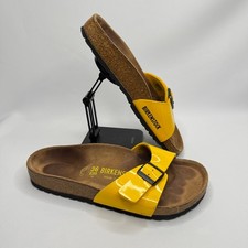 Birkenstock Mardid Ladies Sandals Colour Yellow Size Uk4/Eu36 Regular Width VGC