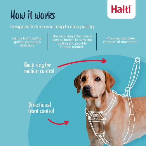 Halti pull harness size - pull,
