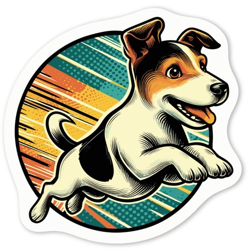 Jumping jack russell - 'jumping,