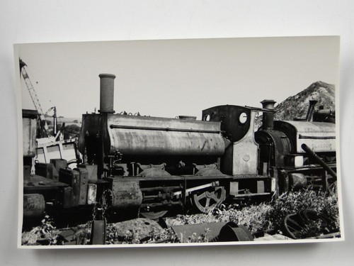 Derelict steam locomotive - derelict,