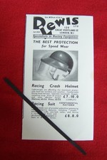 D. LEWIS RACING CRASH HELMET